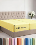 Extra Deep Split King Fitted Sheet by CGKUnlimited