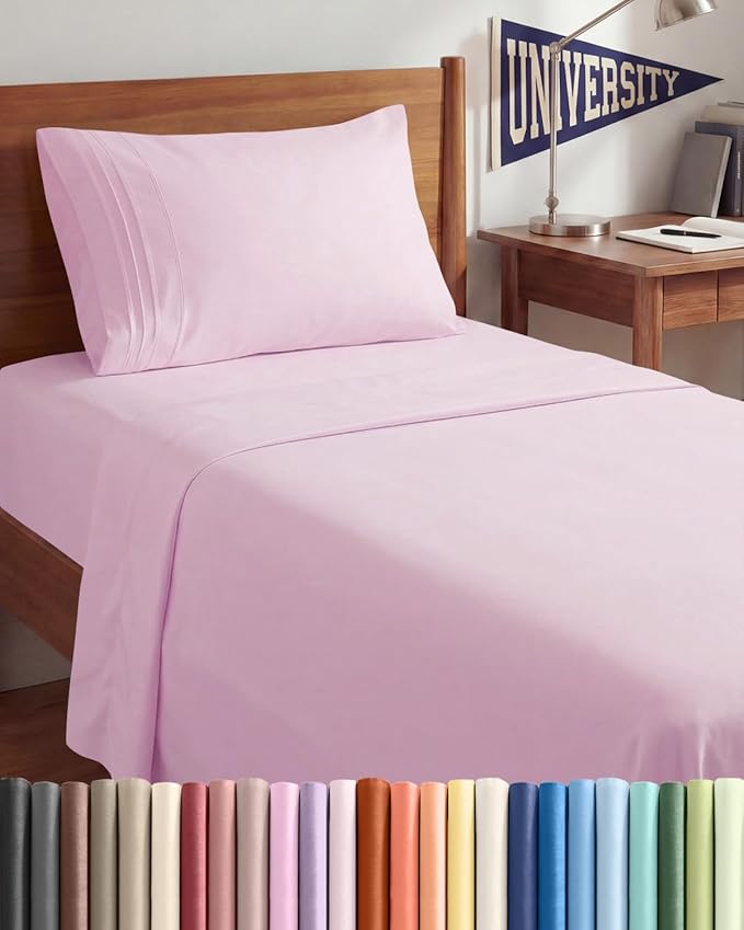 Twin XL Size 3 Piece Sheet Set by CGKUnlimited