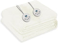 Wapaneus Heated Blanket Electric Queen Size 84"x90"-Dual Control by Wapaneus