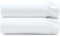 2 Twin Fitted Sheet Cotton, 400 Thread Count 100% Cotton Fitted Sheets Sateen by CaliforniaDesignDen