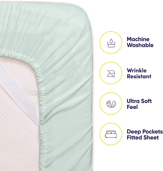 Queen Sheets Mint - Image 3