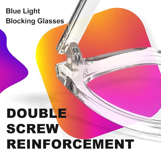 VISOONE Blue Light Blocking Glasses Square - Image 5