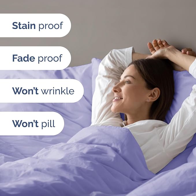 Duvet Cover Cal King Size Set - Image 5