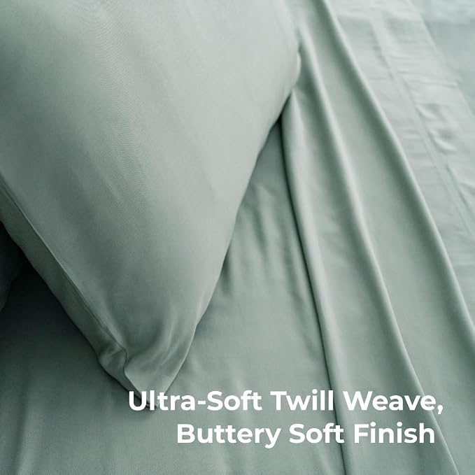 Cariloha Classic 2-Piece Twill Pillowcase Set | Tahitian Breeze | King | - Image 2