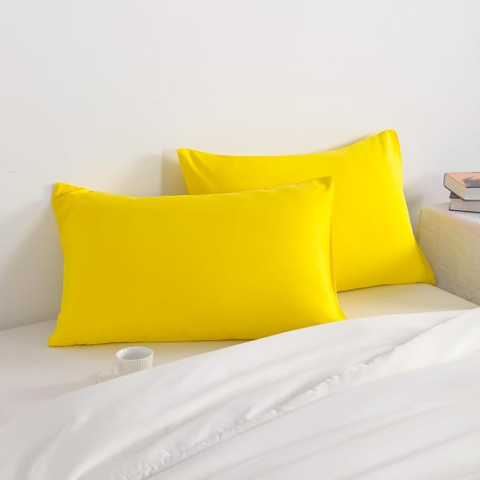 NTBAY Standard Pillow Cases Set of 2, 2 Pack Brushed Microfiber 20x26 Pillow - Image 2