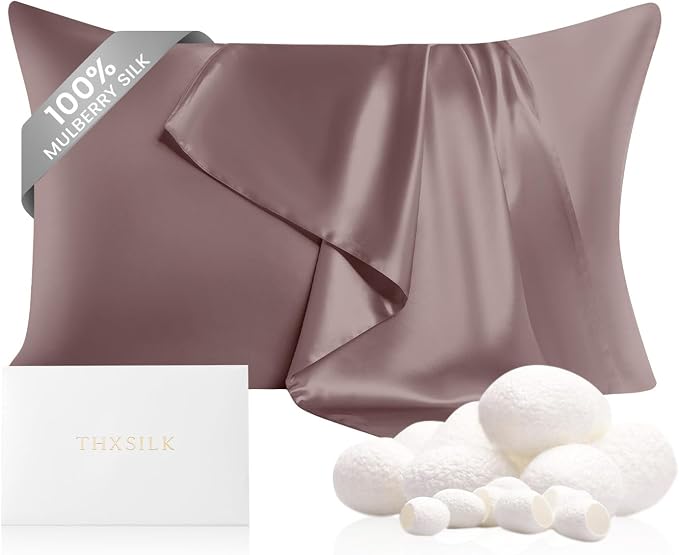 THXSILK Mulberry Silk Pillowcase by THXSILK