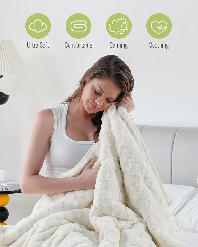 Uttermara Weighted Blankets for Adults Queen Size, 15lbs 60x80 inches Blanket - Image 4
