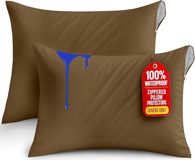 Utopia Bedding Premium 100% Waterproof Pillow Protectors by UTOPIABEDDING