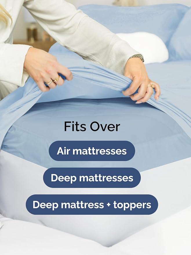 Extra Deep Twin Sheet Set - Image 6