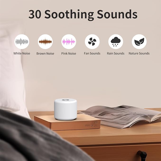 Mini Portable Sound White Noise Machine Baby Patter - Image 2