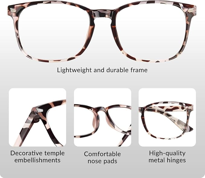 Blue Light Glasses for Woman Men | 99% Blue Light Blocking Glasses for Computer - Image 7