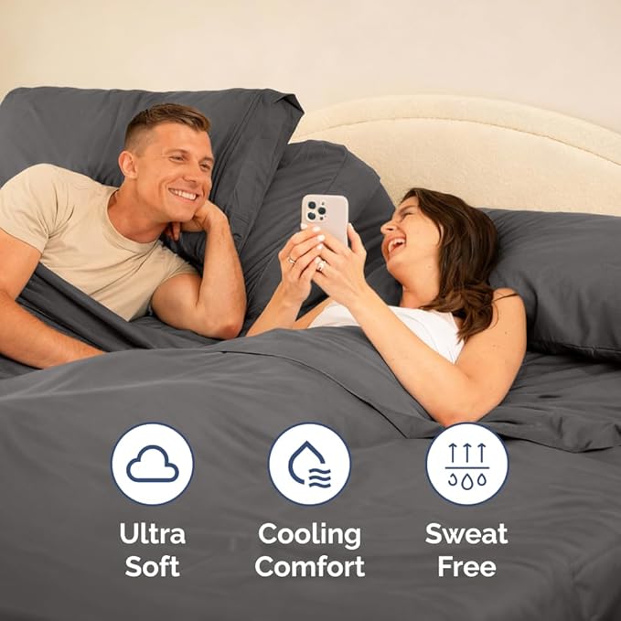 Flex Top Split Head King 4 Piece Sheet Set - Image 5