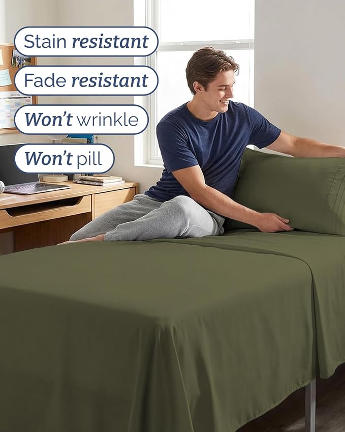 Twin XL Size 3 Piece Sheet Set - Image 5