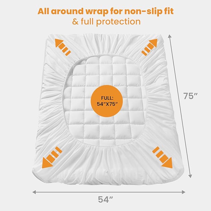 MATBEBY Full Size Mattress Pad - Image 5