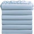 FreshCulture Queen Fitted Sheets, Bulk Pack of 6, Deep Pocket, Soft Microfiber by FreshCulture