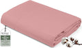 Royale Linen 100% Organic Cotton California King Flat Sheet Only by ROYALELINENS