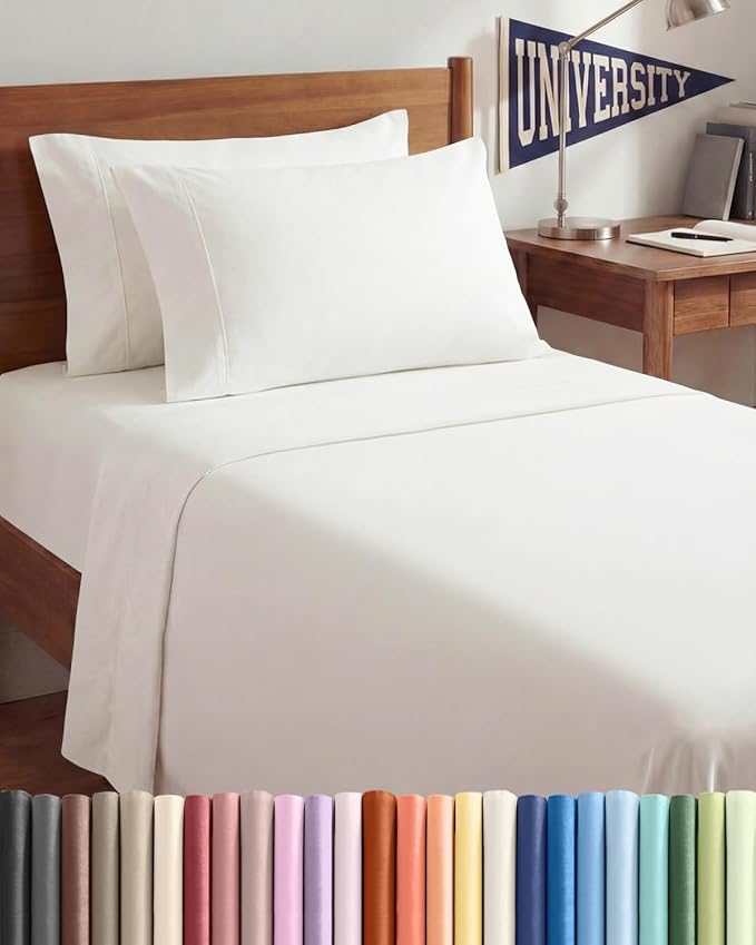 Twin XL 4 Piece Sheet Set by CGKUnlimited