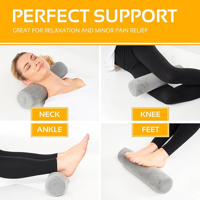 AllSett Health 2 Pack Neck Roll Cervical Pillow - Image 5