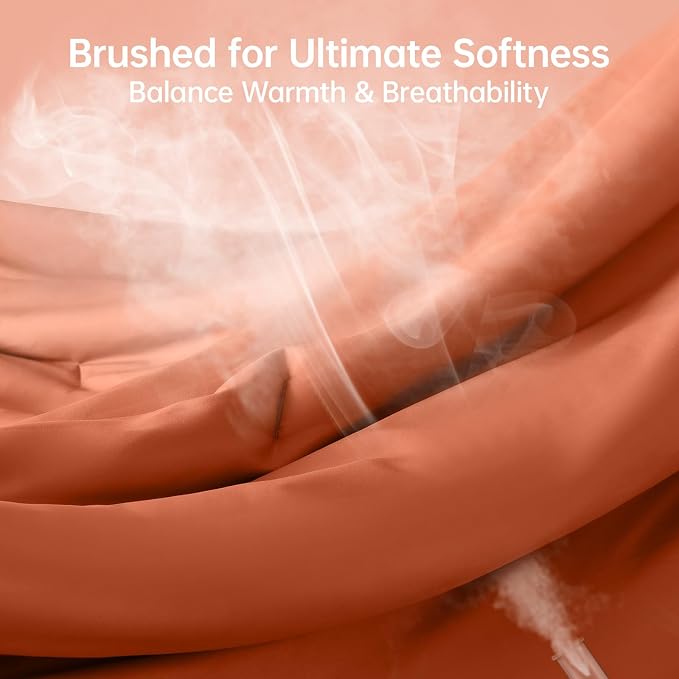 MUXHOMO Full Comforter Sets, All Season Ultra Soft Down Alternative Bedding - Image 3