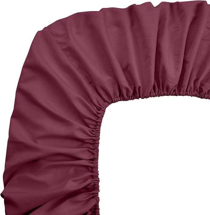 FreshCulture Twin Fitted Sheets, Bulk Pack of 6, Deep Pocket, Soft Microfiber - Image 4