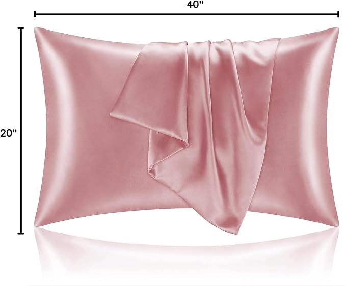 BEDELITE Satin Pillowcase for Hair and Skin, Super Soft and Cooling Similar to - Image 9
