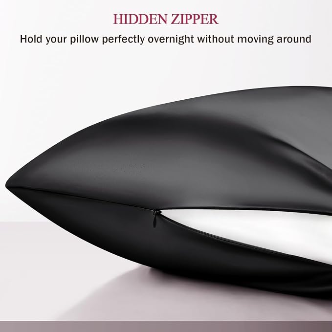 100% Silk Pillow Cases Standard Size Mulberry Silk Pillowcase - Image 5