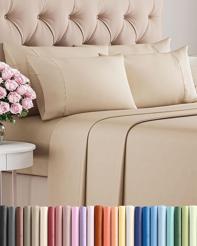 King 6 Piece Sheet Set by CGKUnlimited