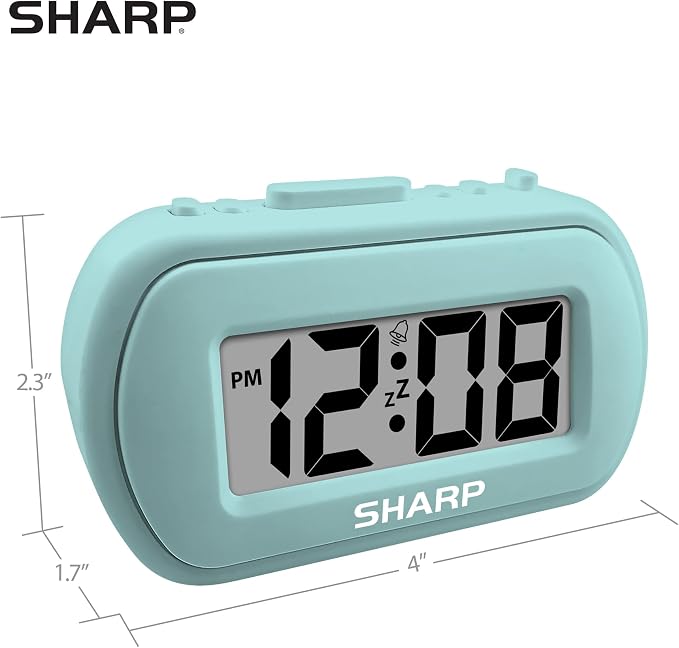 Sharp Digital Alarm Clock – Tactile Case - Image 7
