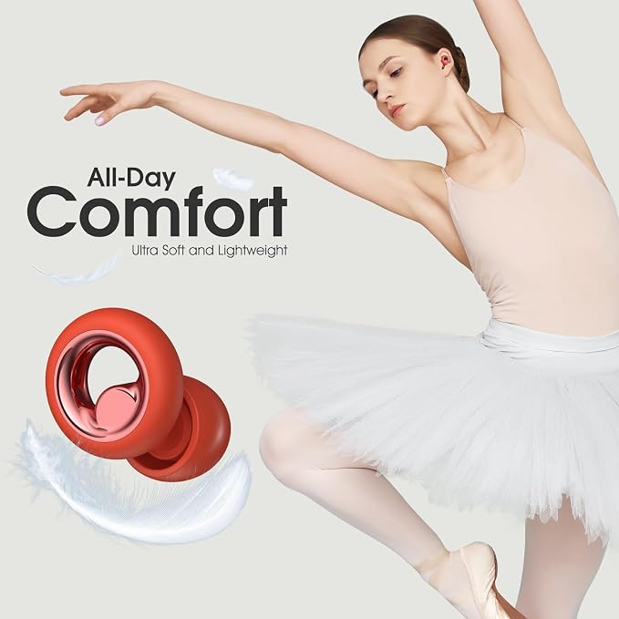 Ear Plugs for Sleeping Noise Cancelling, Soft Ear Plugs for Concert, 45dB - Image 8