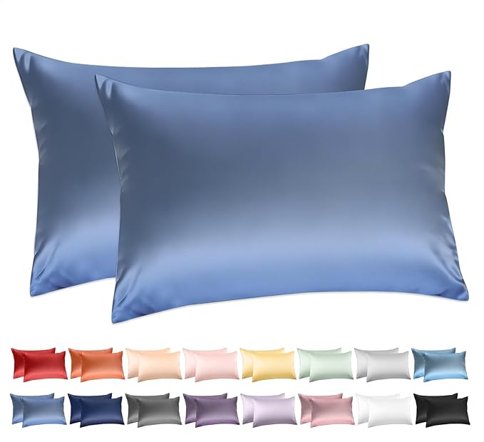 100% Cotton King Pillowcases Set of 2, Deep Dream 600 Thread Count Pillow Cases by DeepDream