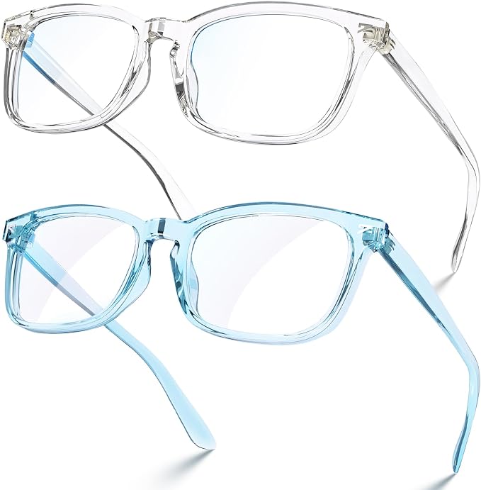 VISOONE Blue Light Blocking Glasses Square by VISOONE