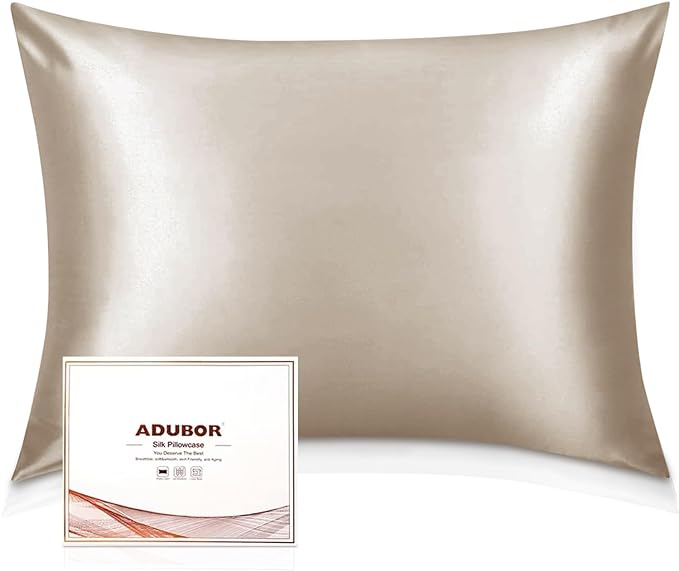 Adubor Silk Pillowcase 2 Pack for Hair and Skin by Adubor
