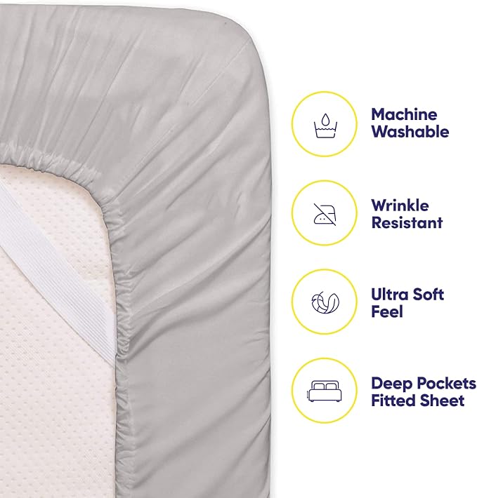 Queen Sheets Silver - Image 3