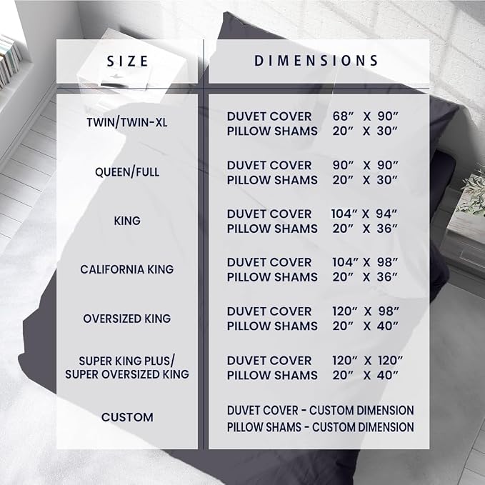 Kotton Culture 3 Pc Duvet Cover Queen Size/Full Size Set-100% Egyptian Cotton - Image 3