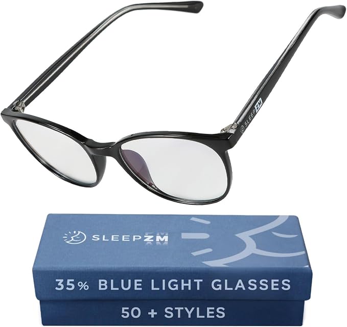 Sleep ZM Blue Light Blocking & Light Sensitivity Glasses by SleepZM