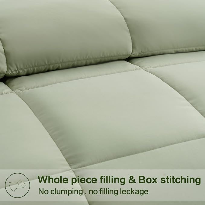 EASELAND Queen Size Down Alternative Comforter - Image 3
