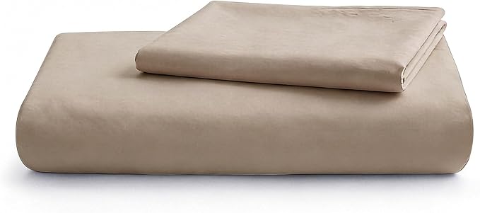 LOVQUE Linen Grey Duvet Cover Twin Size, 100% Washed Cotton Linen Like Bedding - Image 7