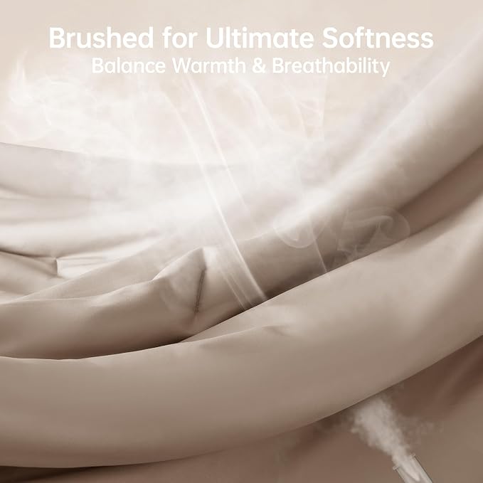 MUXHOMO Full Comforter Sets, All Season Ultra Soft Down Alternative Bedding - Image 3