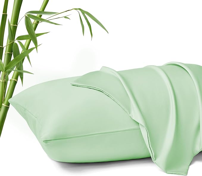 MR&HM King Pillow Cases Set of 2, Cooling Pillow Case by MRHM