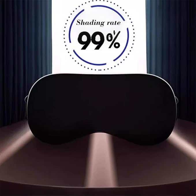 4 Pack Sleep Mask for Women & Men, 100% Blackout Silky Eye Cover, Zero Eye - Image 3