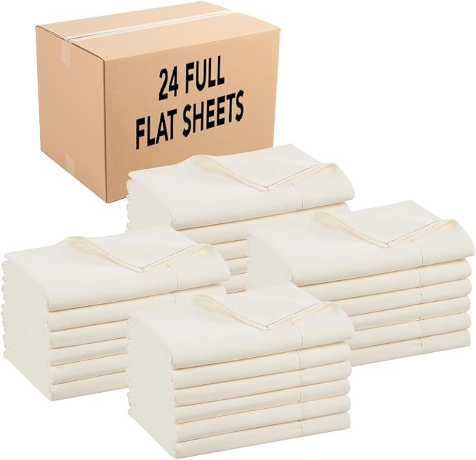 Arkwright Bulk Full Flat Sheets by Arkwright