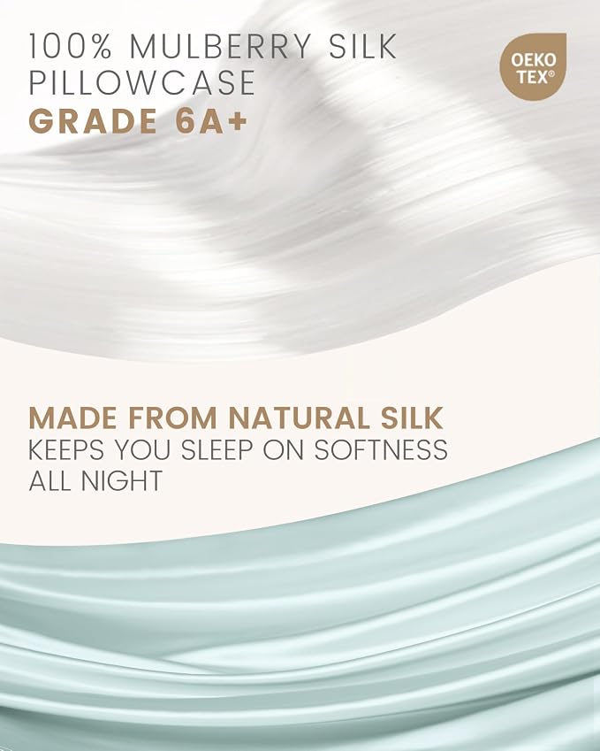 THXSILK 100% Mulberry Silk Pillowcase - Image 2