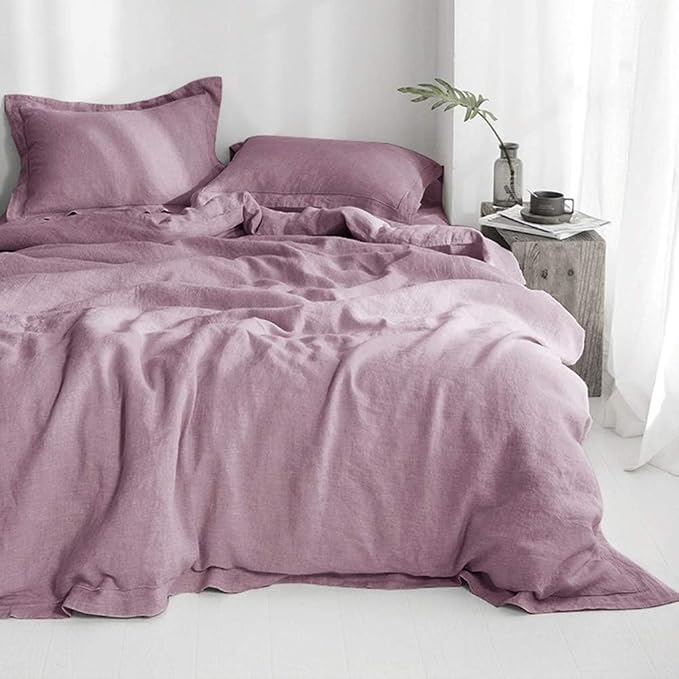 Simple&Opulence 100% French Flax Linen Duvet Cover Set by SimpleOpulence