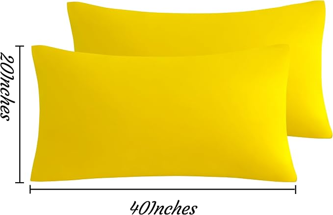 NTBAY King Pillow Cases Set of 2, 2 Pack Brushed Microfiber 20x40 Pillow Cases - Image 6