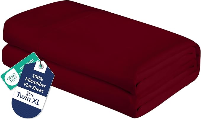 Royale Linens Twin XL Flat Sheet by ROYALELINENS