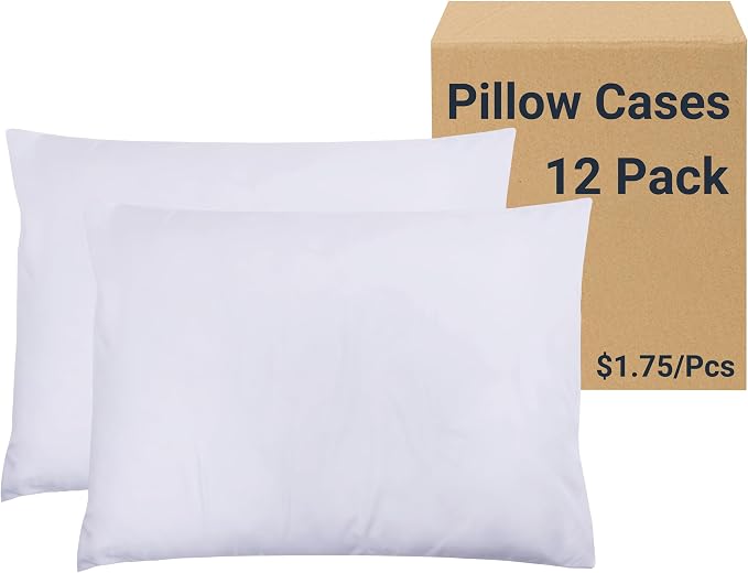 ZPECC Pillow Cases Queen Size Set of 12, 20x30 Envelope Closure Pillowcases by ZPECC-ABrandThatHasBeenFocusedOnBabyProductsFor18Years