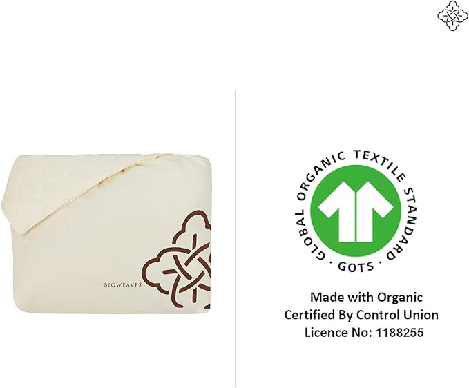 Bioweaves 100% Organic Cotton Mattress Pad Cover, GOTS Certified Cooling - Image 7