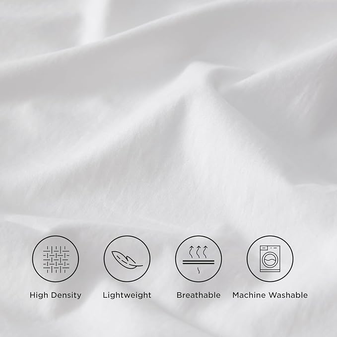 Luxury King Size Flat Sheet -100 Percent Egyptian Cotton, Beutifull White Plain - Image 6