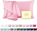 Mulberry Silk Pillowcase for Hair and Skin Standard Size 20"X 26" Pillow Case by Suatien