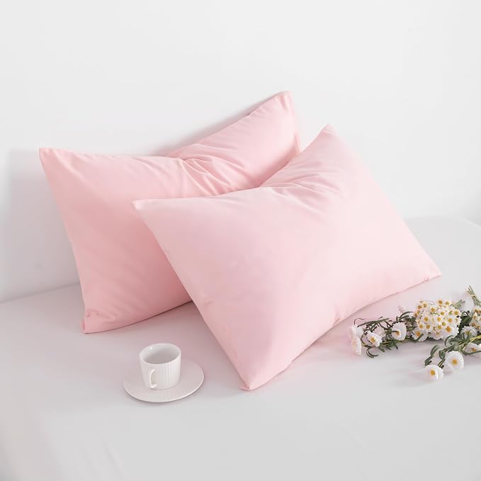 FLXXIE Pillow Cases Queen, Soft Microfiber Pillow Covers - Image 5